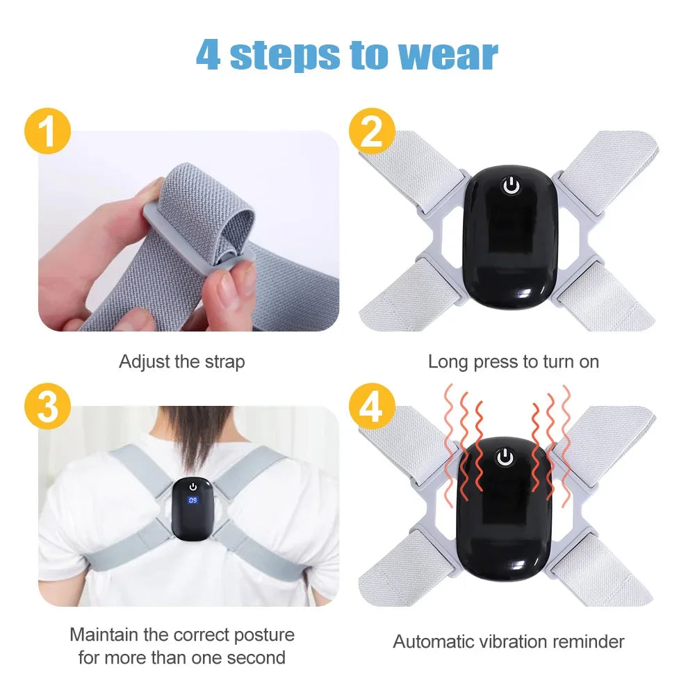 PosturePlus™ - Smart Sensing Posture Corrector
