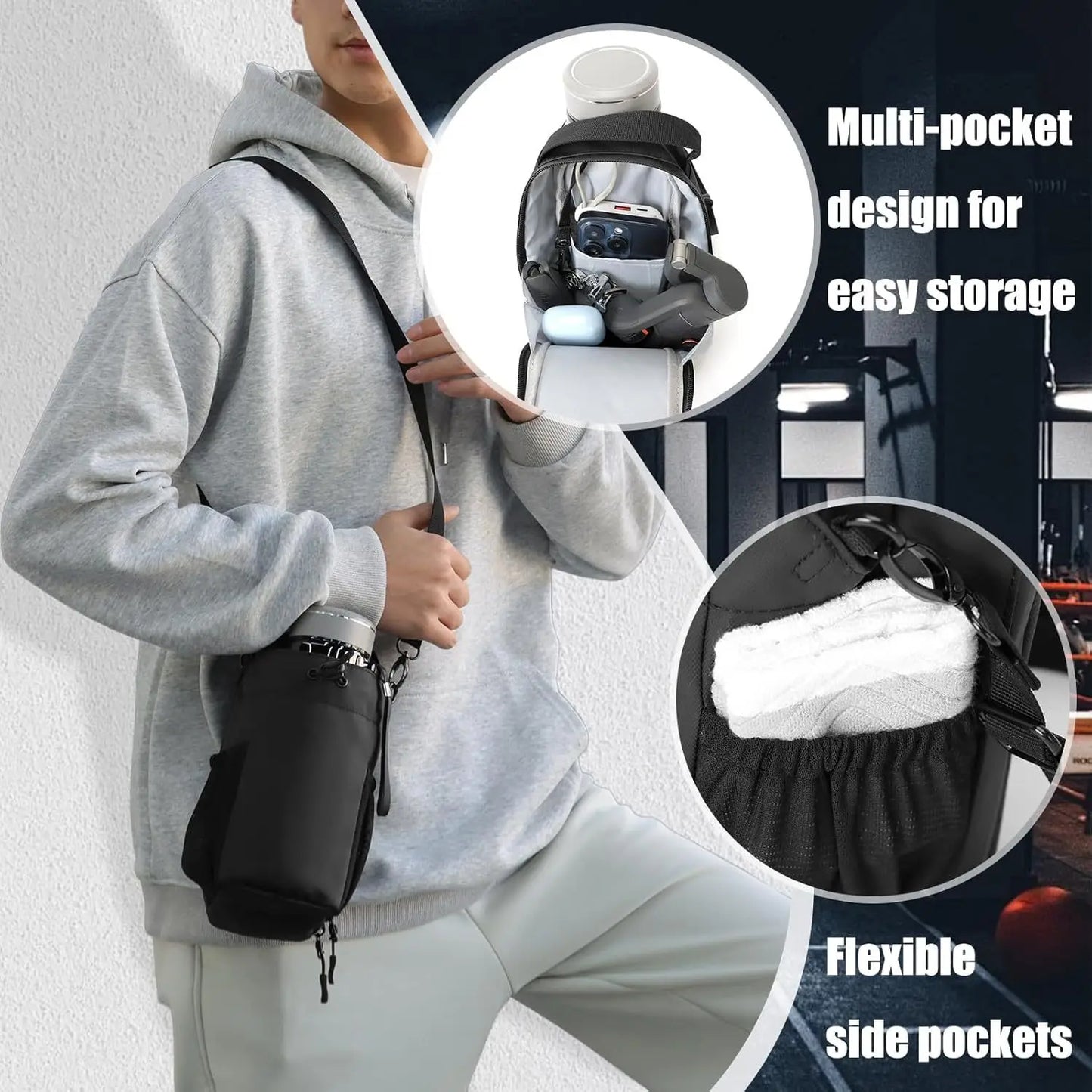 MagnaLock™ - Magnetic Gym Bag