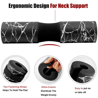 SquatGuard™ – Soft Barbell Pad for Squats, Lunges and Hip Thrusts
