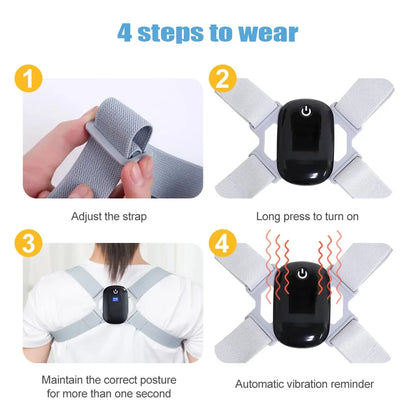 PosturePlus™ - Smart Sensing Posture Corrector