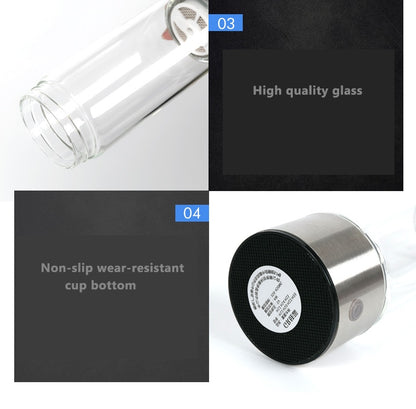 HydroGlow™ – Hydrogen-Enriched Water Bottle with Built-In Generator